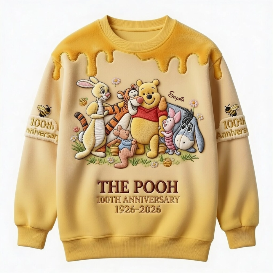 DSNY Honey Bear Celebrate Our 100th Anniversary - Personalized All Over Shirt - Gift For Movie Fans HH01