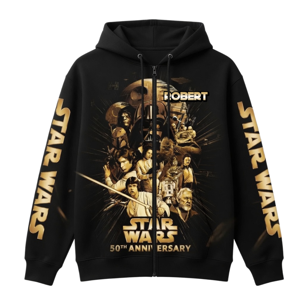 Stwa Celebrate 50 Years With All Legends - Personalized All Over Shirt - Gift For Movie Fans HH01