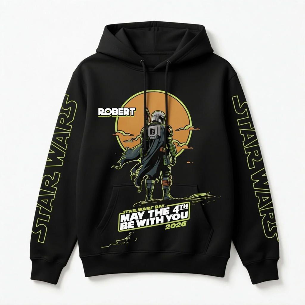 Stwa May The 4th Be With You - Personalized All Over Shirt - Gift For Movie Fans HH01