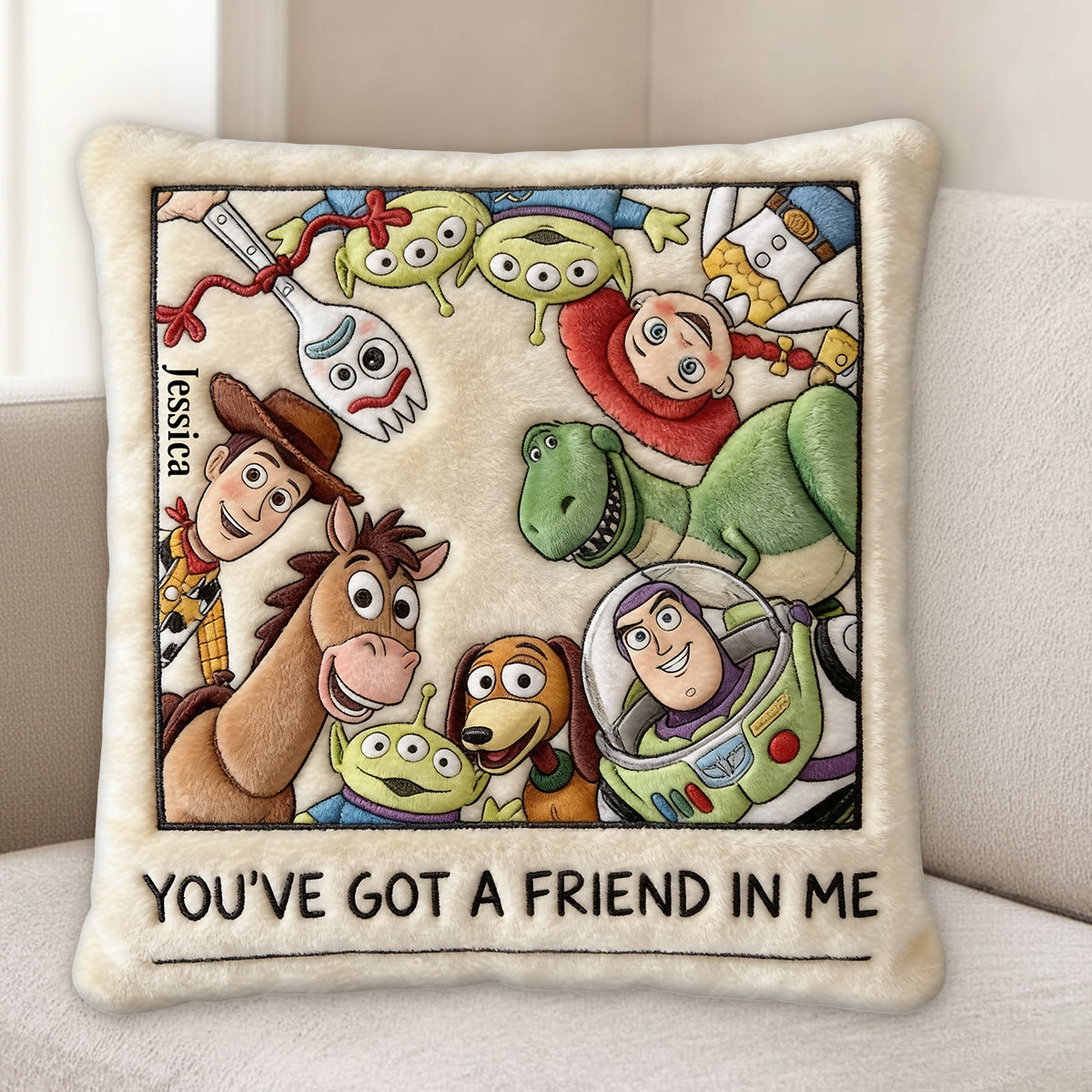 You've Got A Friend In Me - Personalized Custom Shape Pillow - Gift For Movie Fans - DSNY - image 5
