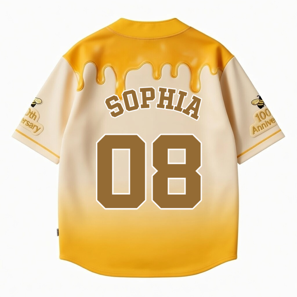 DSNY Honey Bear With Friends 100th Anniversary - Personalized Baseball Jersey - Gift For Fan Movies HH01