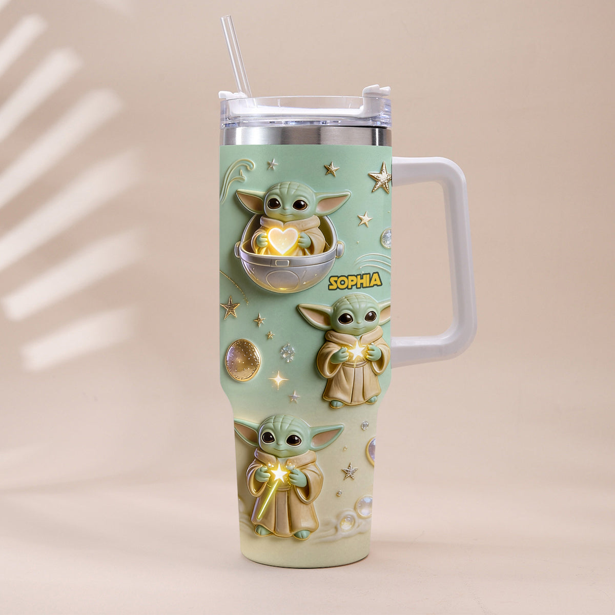 Just Loves Cute Baby - Personalized Tumbler - Gift For Fan Movies - Stwa - image 4
