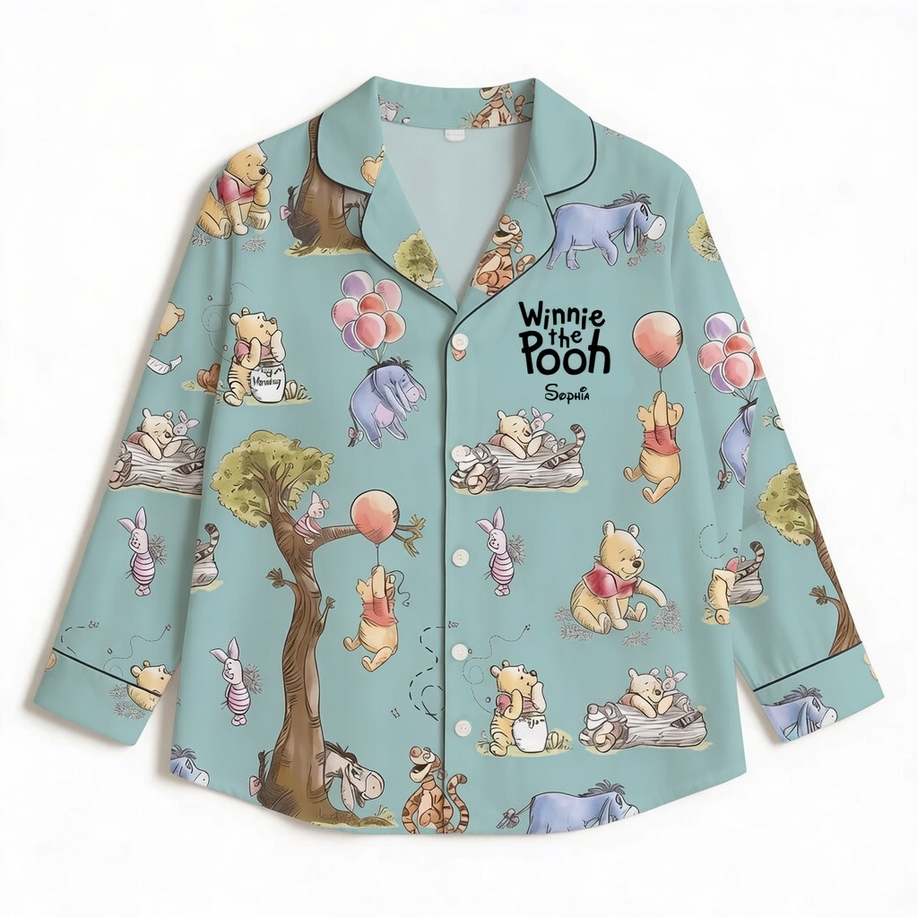 DSNY Just Loves Honey Bear - Celebrate 100th Anniversary - Personalized Pajama - Gift For Movie Fans HH01