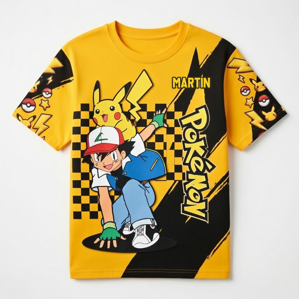 PoMo Celebrate 30 Years Of Catching Them All - Personalized All Over Shirt - Anniversary Gift For Movie Fans BA01
