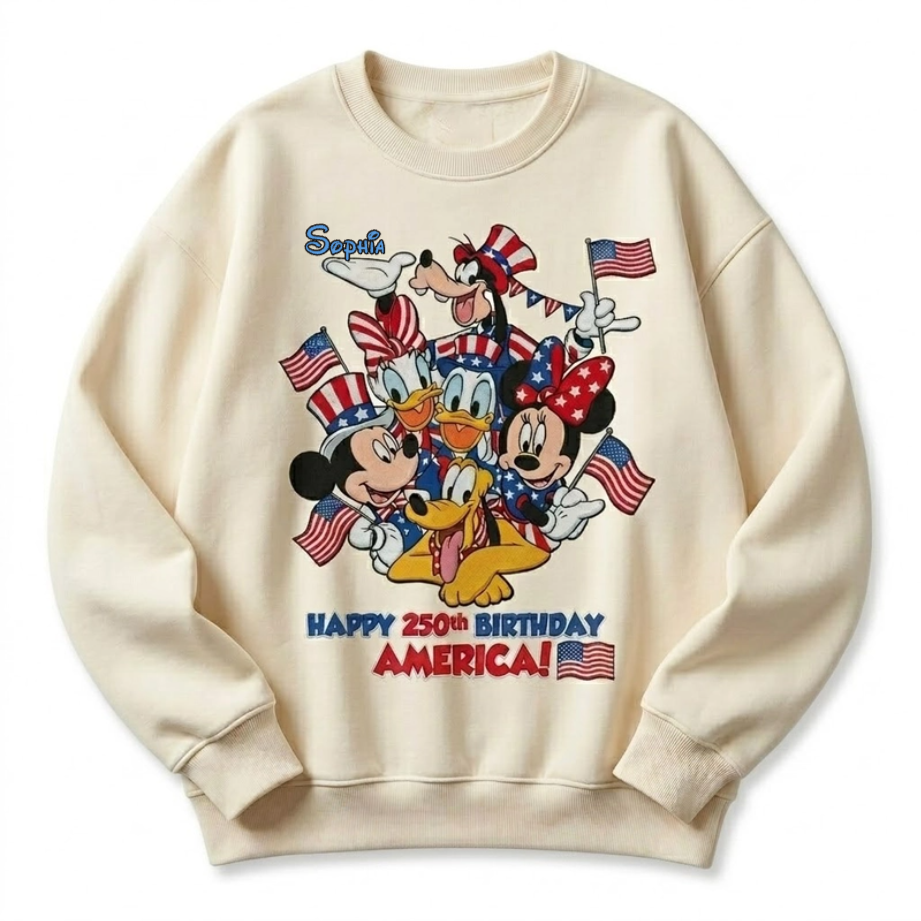 MkMo Happy 250th Birthday America - Personalized All Over Shirt - Independence Gift For Movie Fans BA01