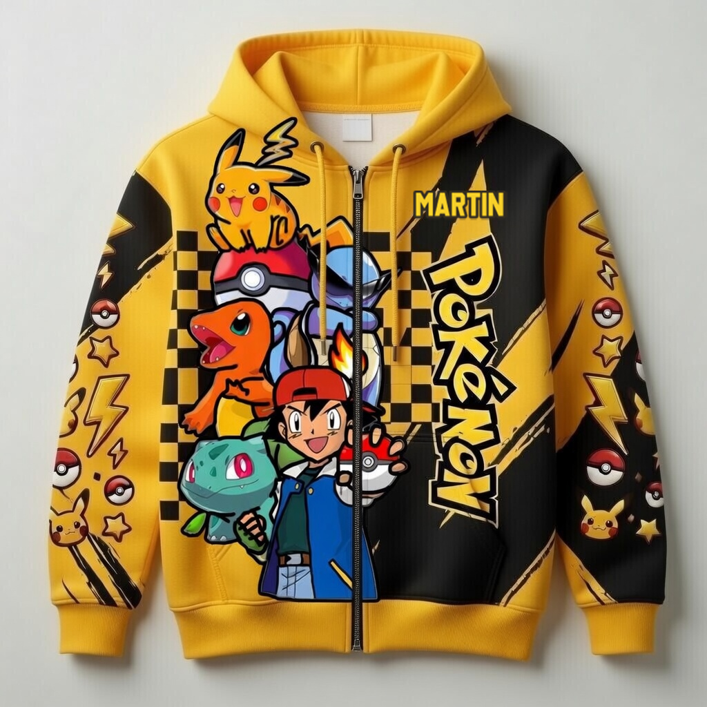 PoMo Celebrate 30 Years Of Catching Them All - Personalized All Over Shirt - Anniversary Gift For Movie Fans HH01