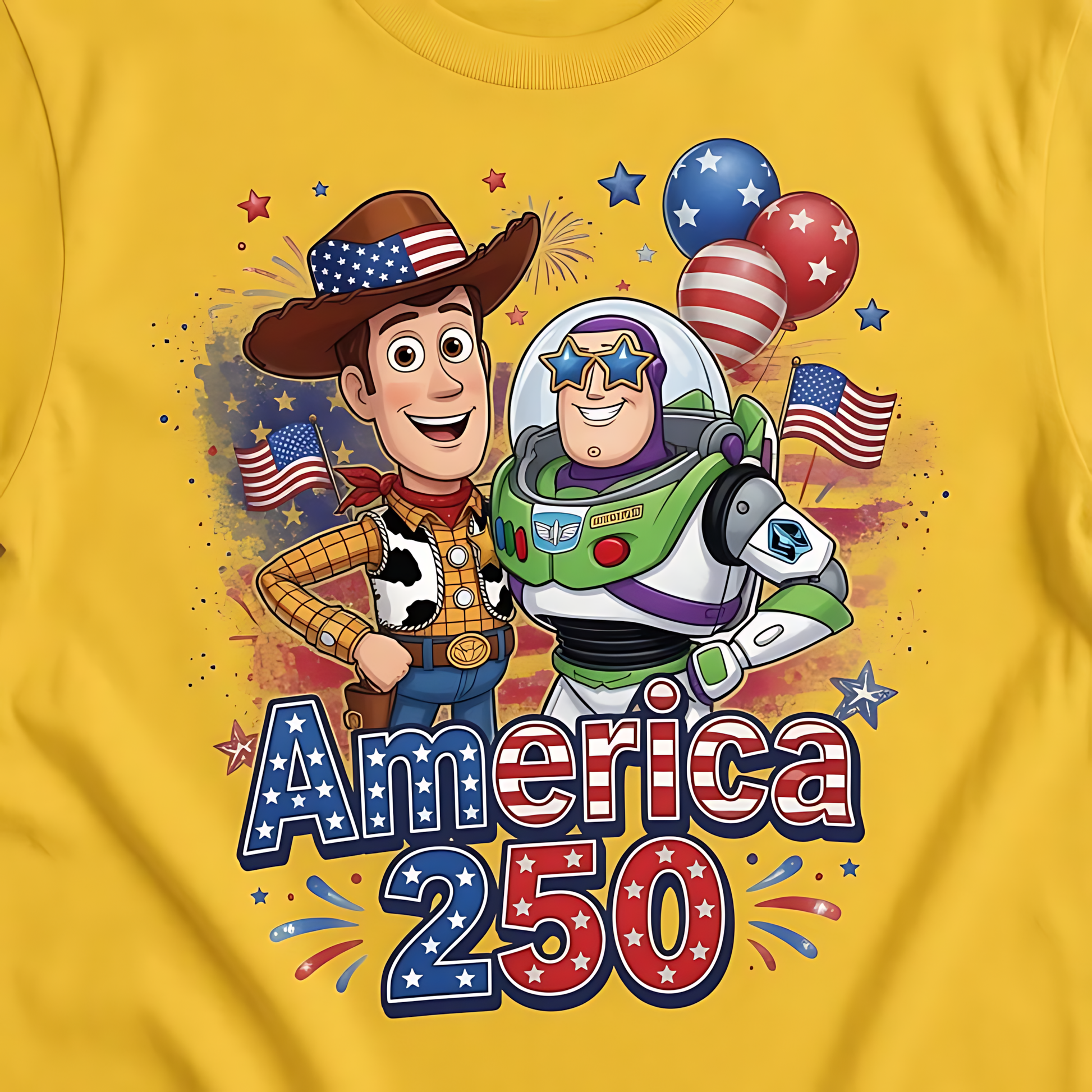 250th America Anniversary With Cowboy And Green Warrior - Personalized Shirt - Independence Gift For Movie Fans - DSNY - image 5