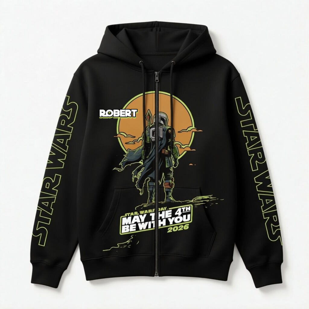 Stwa May The 4th Be With You - Personalized All Over Shirt - Gift For Movie Fans HH01
