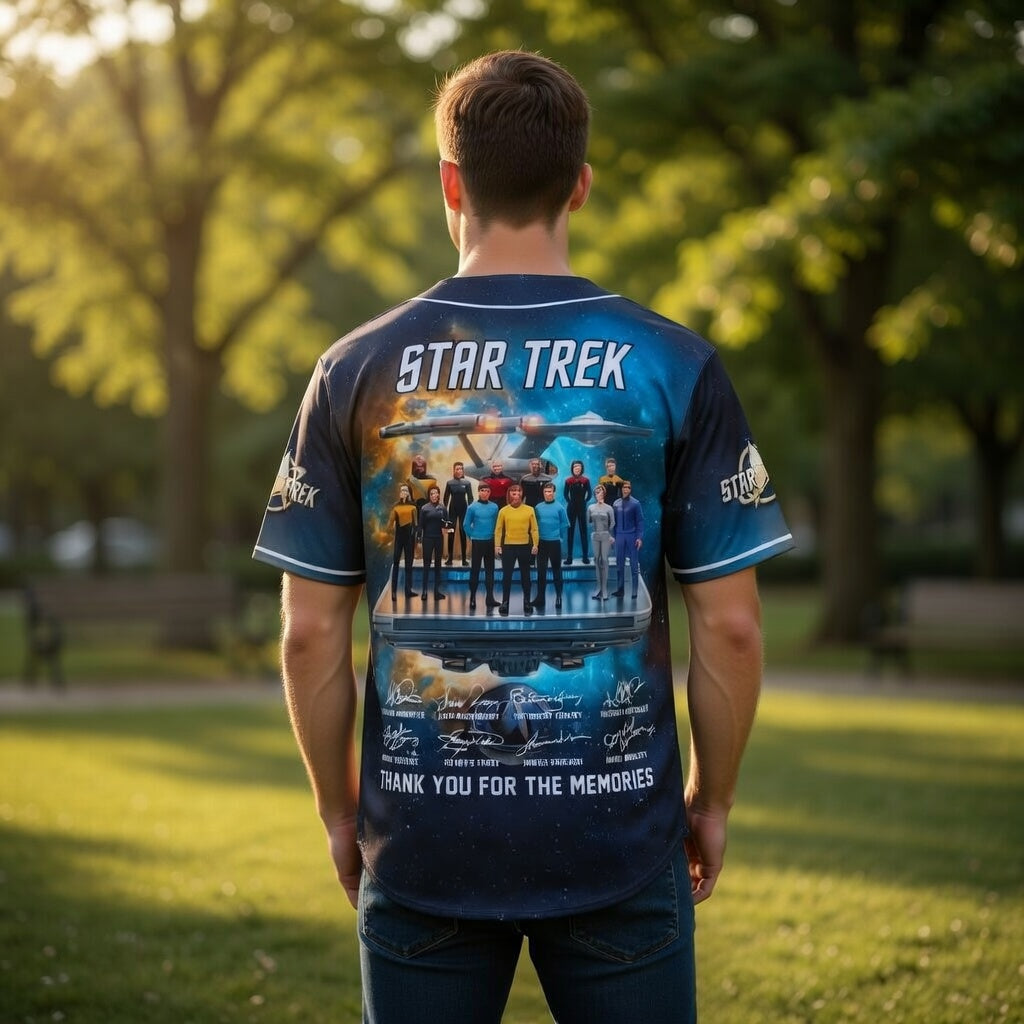 SaTr 60 Years Being Space Crew - Personalized Baseball Jersey - Gift For Movie Fans