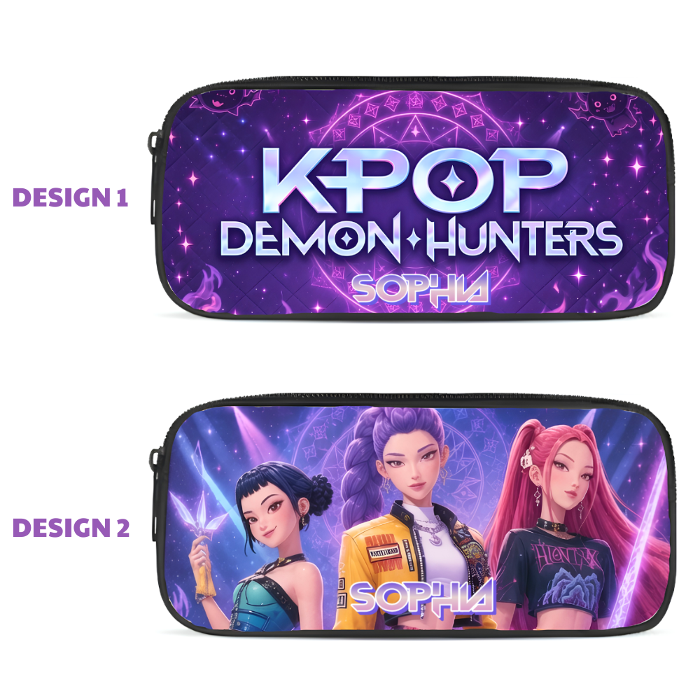 Just Loves Fantasy Girl - Personalized Backpack, Lunch Bag, Pencil Case & Water Bottle - Back to School Gift HH01 - image 4
