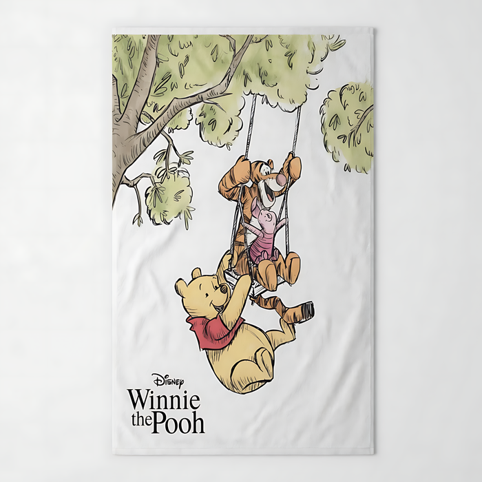 100th Anniversary Beach Vacation With Honey Bear - Personalized Beach Towel - Vacation Gift For Movie Fans - DSNY