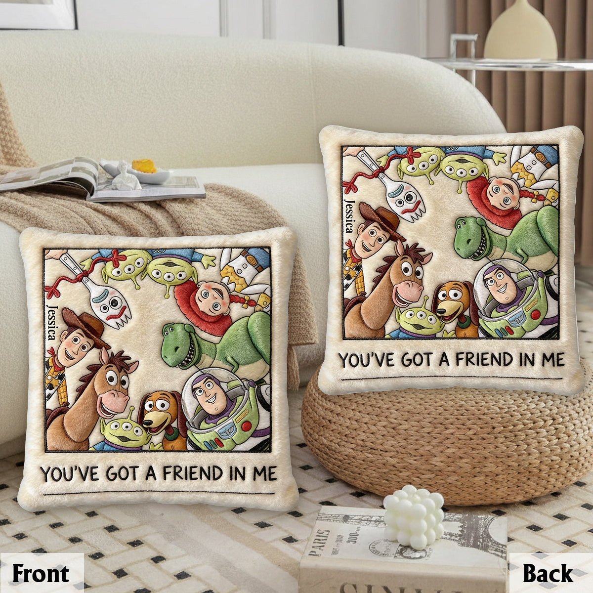 You've Got A Friend In Me - Personalized Custom Shape Pillow - Gift For Movie Fans - DSNY - image 6