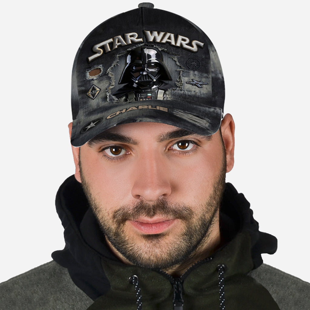 Stwa Galaxy Star Join The Dark Side - Personalized Classic Cap - Gift For Movie Fans
