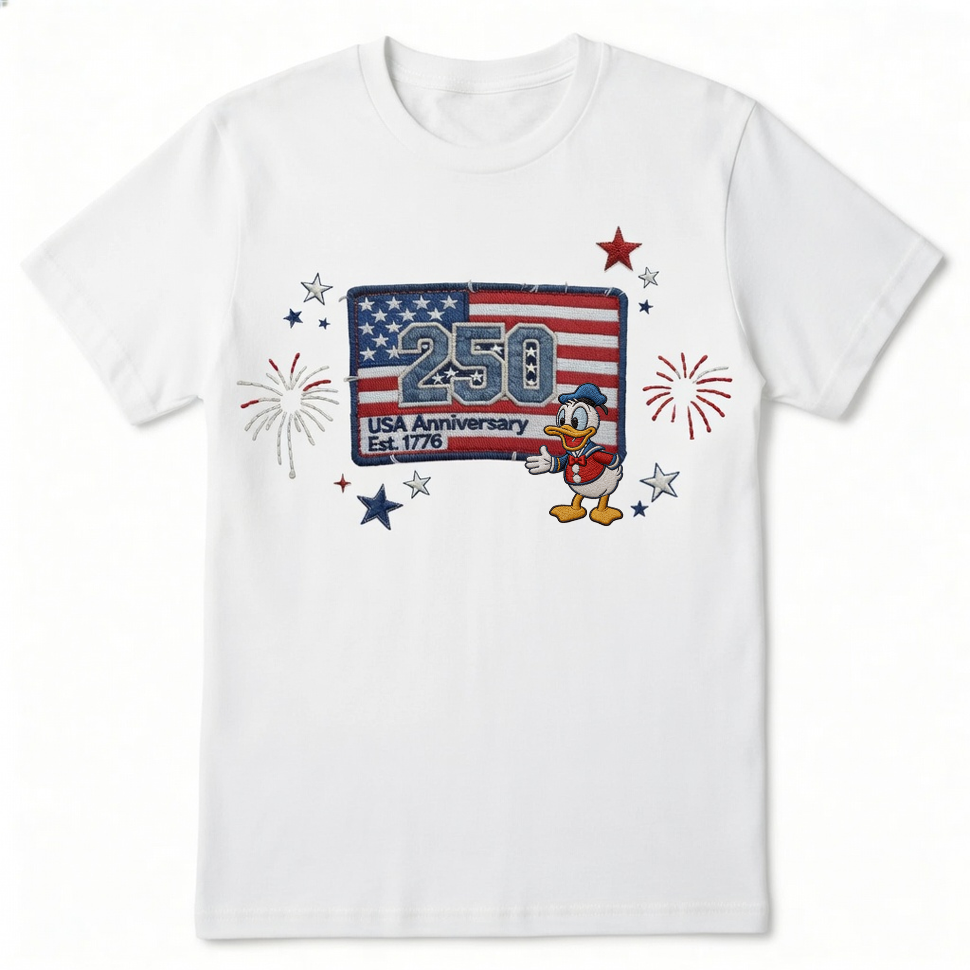 MkMo Magic Mouse Celebrate 250 Years Of America - Personalized All Over Shirt - Gift For Patriots HH01