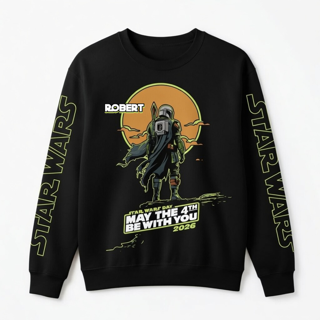 Stwa May The 4th Be With You - Personalized All Over Shirt - Gift For Movie Fans HH01