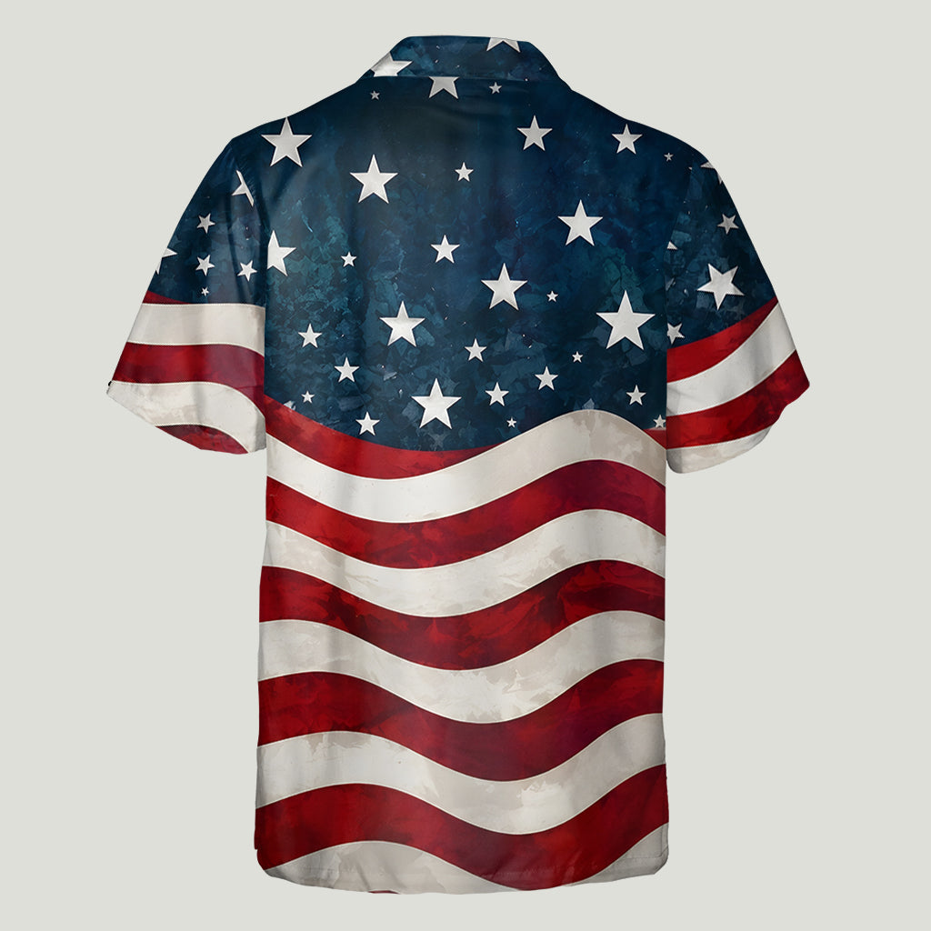 Bigfoot Celebrate 4th Of July - Personalized Hawaiin Shirt - Gift For Patriots - image 6