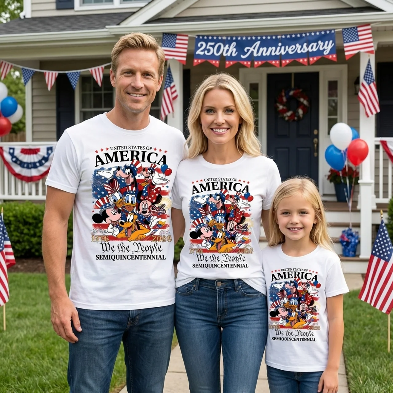 MkMo Celebrate 250 Years Of America Freedom - Personalized Shirt - Gift For Patriots NL122 - image 4