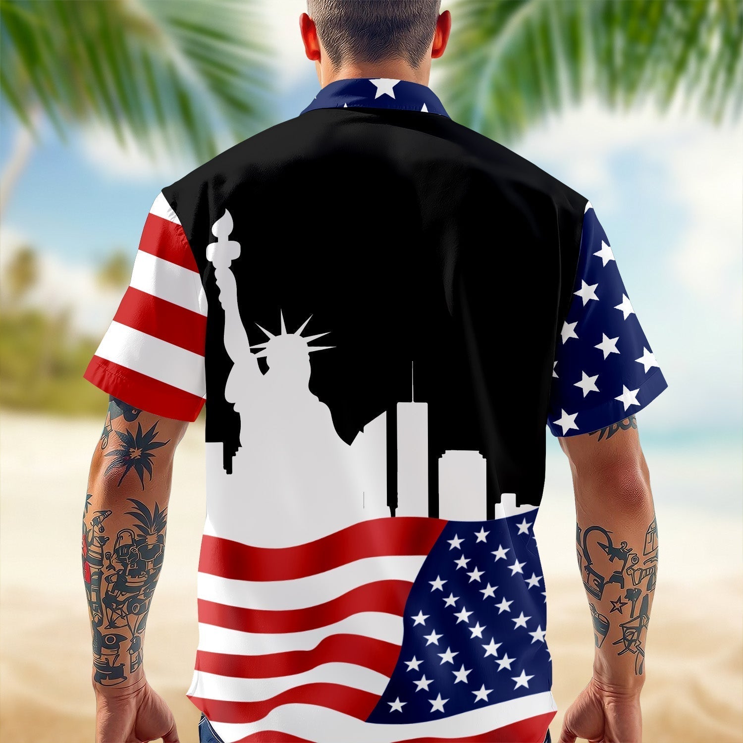 America 250 Years - Personalized Hawaiian Shirt - Gift for Dad, Husband, Grandpa HN02 - image 7