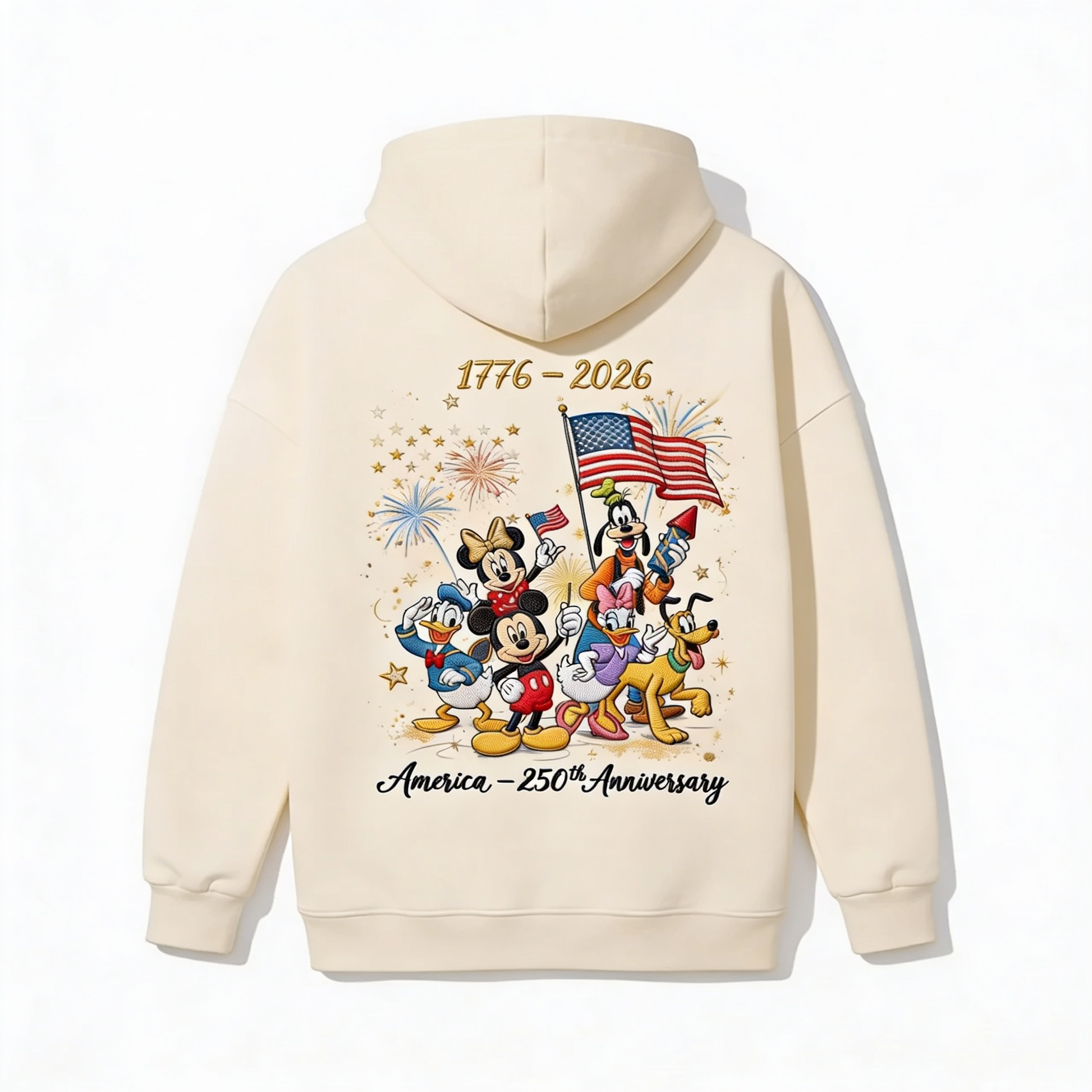 MkMo 250th Anniversary Magical Mouse With Friends - Personalized All Over Shirt - Independence Gift For Patriots, Movie Fans