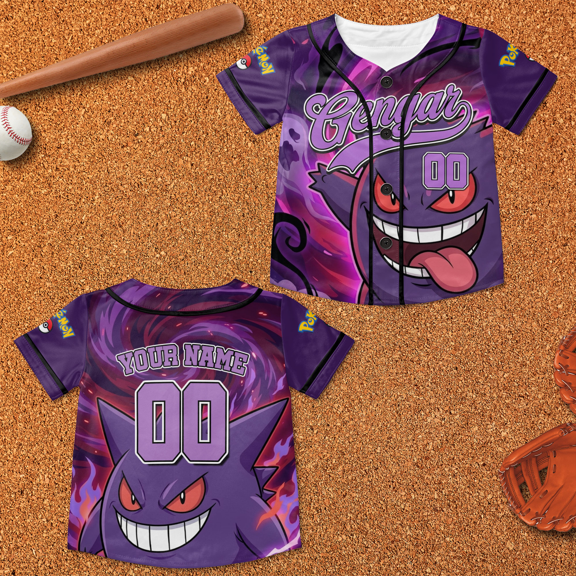 PoMo Celebrate 30 Years Of Catching Them All - Personalized Baseball Jersey - Anniversary Gift For Movie Fans BA01