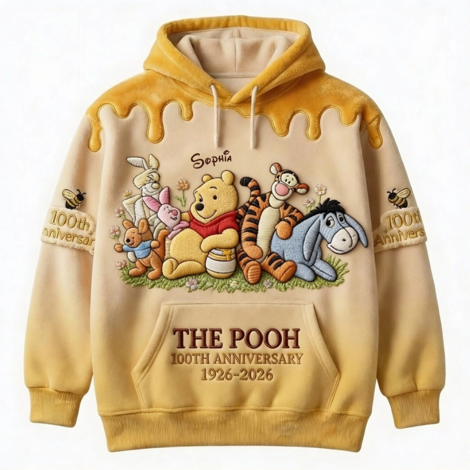 DSNY Honey Bear Celebrate 100th Anniversary - Personalized All Over Shirt - Gift For Movie Fans