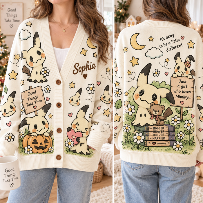 PoMo Different Is Beautiful - Personalized Cardigan - Gift For Movie Fans DN0310260210