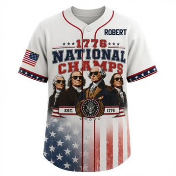 We The People - Celebrate USA 250th Anniversary - Personalized Baseball Jersey For Adult, Kid - Gift For Patriots - image 2