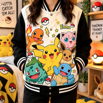 Fantasy Pals - Personalized Varsity Jacket - Gift For Movie Fans