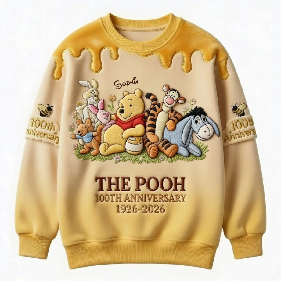DSNY Honey Bear Celebrate 100th Anniversary - Personalized All Over Shirt - Gift For Movie Fans