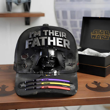 I'm Their Father Classic Cap Personalized Gifts For Dad SW13051000
