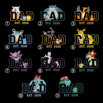Embroidered PoMo Dad Shirt, First Father's Day Gift for Dad, PoMo Dad and Kids Tee, Father Day Gift, Father Day Shirt TN2905261536