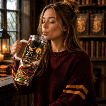 HaPo Wizard 25 Years Of Magic Gifts For Fan Movies - Personalized Tumbler DN1610261054