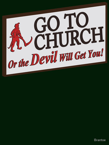 Go to Church Sign in Alabama Essential T-Shirt
