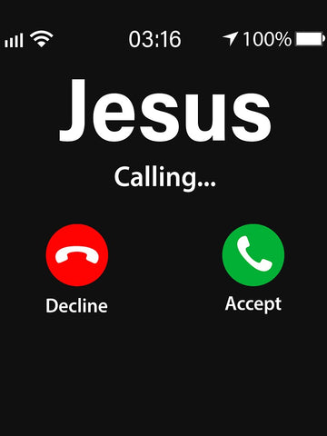Jesus Calling Shirt - Funny Jesus Phone Christian T-Shirt Essential T-Shirt