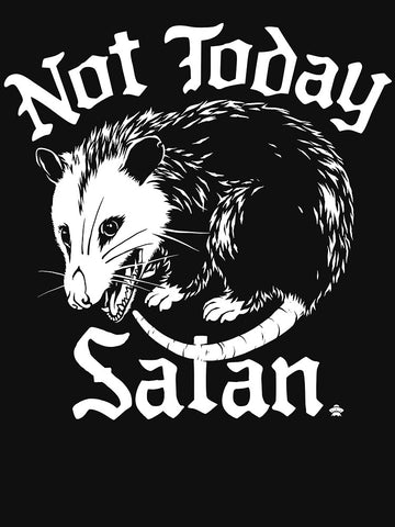 Not Today Satan - Funny Possum Design, Funny Christian Design, Jesus Design Classic T-Shirt