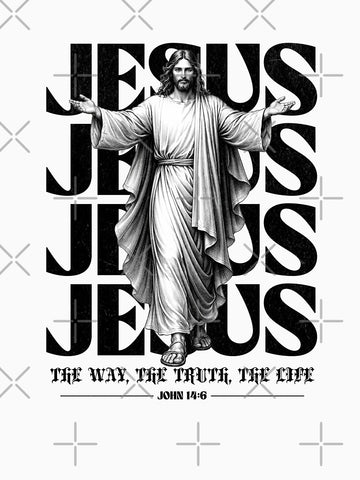 Jesus Christ – The Way The Truth Classic T-Shirt