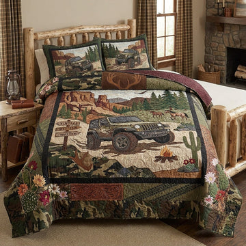 Jeep Life Quilted Bedding Set TN0608261544