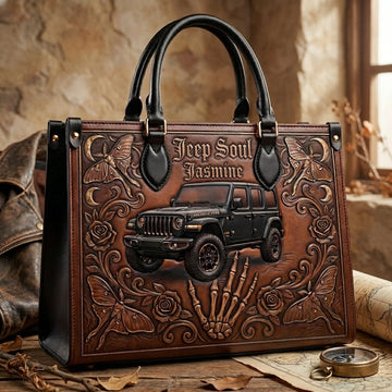 Jeep Soul Personalized Leather Bag + Free Wallet TN2407261355