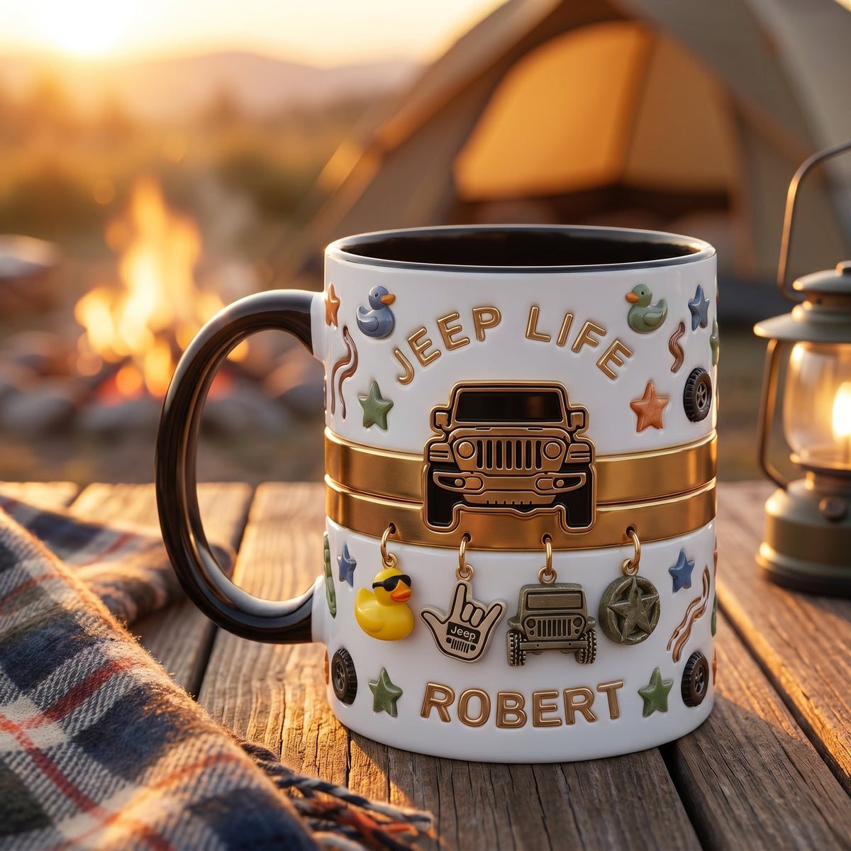 Jeep Life Personalized Coffee Mug DN1408261639