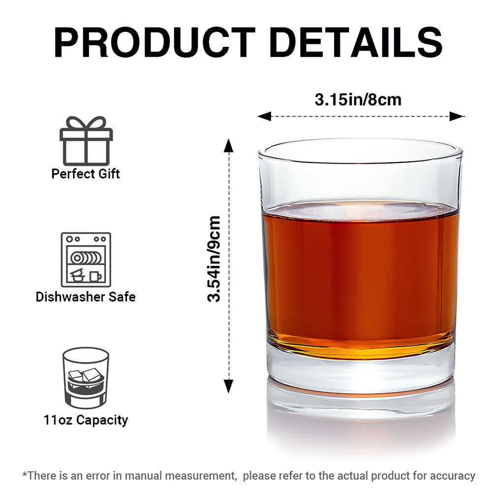 (PRB) M?u - Personalized 11oz Round Glass - Personalized Gifts For [here] Mã-Homacus