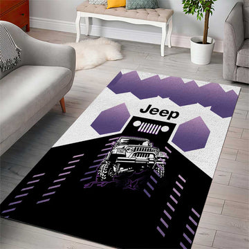 One Jeep Area Rug Can Change Your Life Purple Offroad Adventure TS04