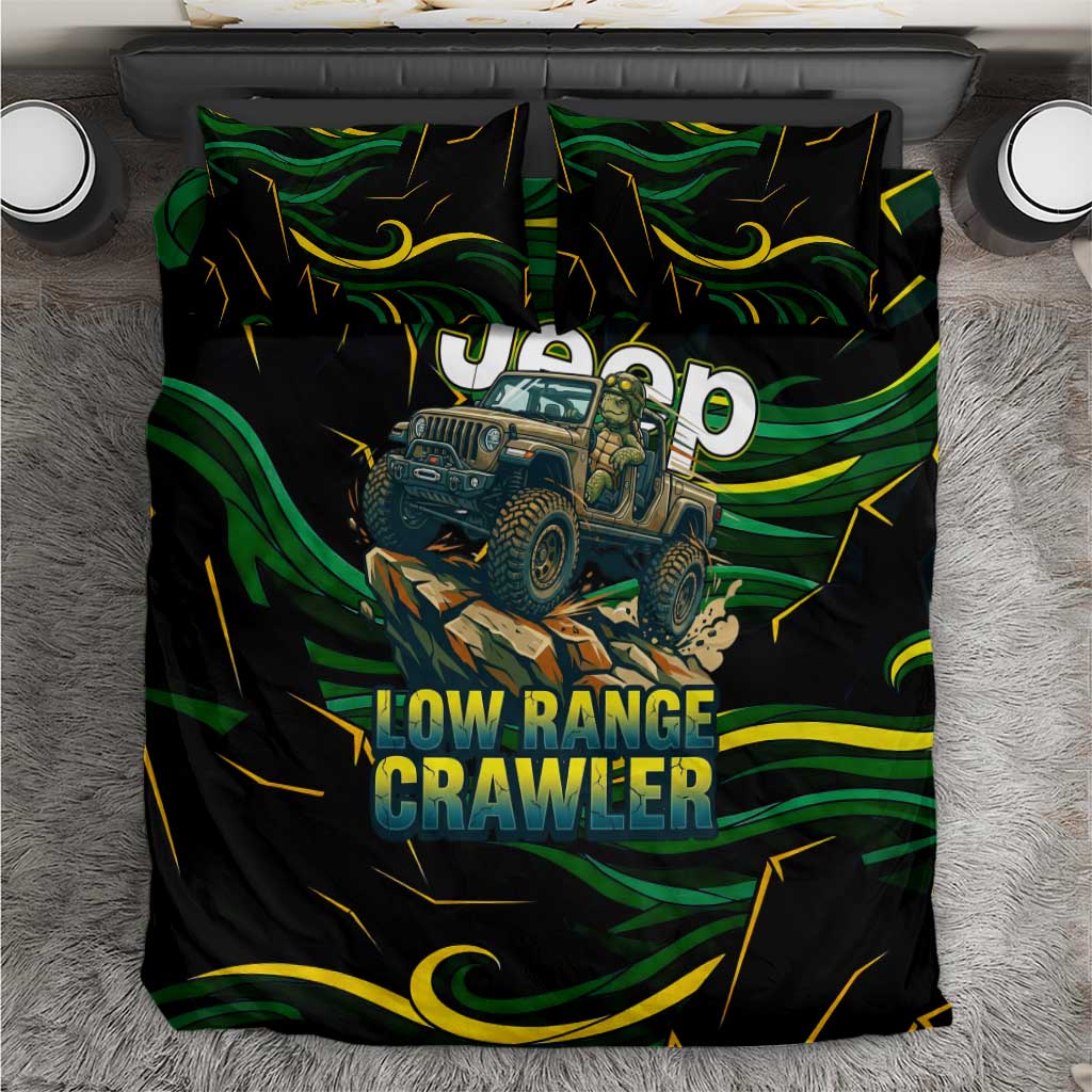 Adventure Turtle Jeep Off-Road Bedding Set Bold Graphic Terrain Camo Style