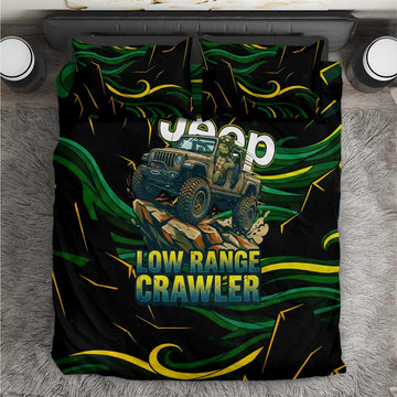 Adventure Turtle Jeep Off-Road Bedding Set Bold Graphic Terrain Camo Style