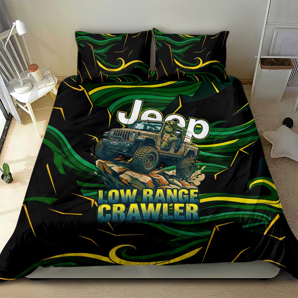 Adventure Turtle Jeep Off-Road Bedding Set Bold Graphic Terrain Camo Style