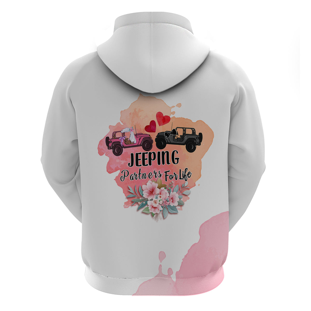 Jeeping Partners For Life - Jeep Couple Newlywed All Over Print TS07 - image 3
