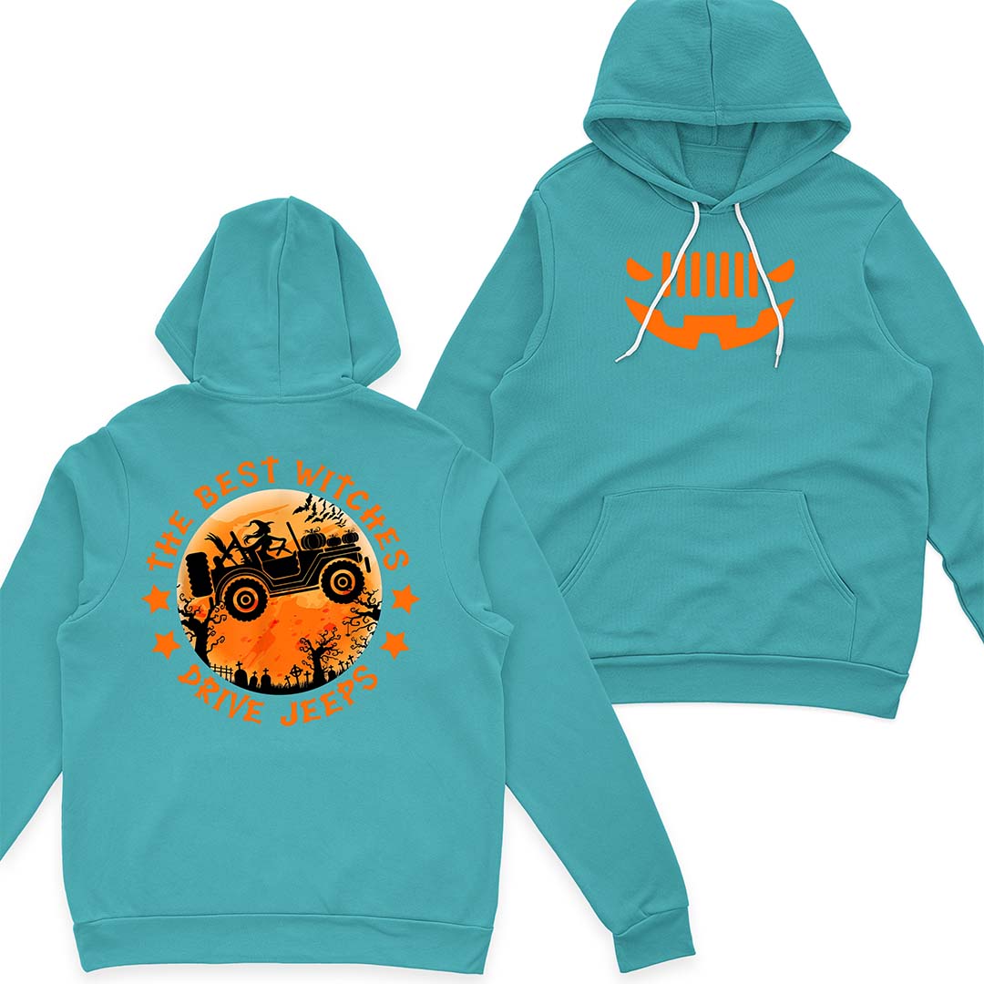 The Best Witches Drive Jeeps Halloween T-Shirt Hoodie Supler Store