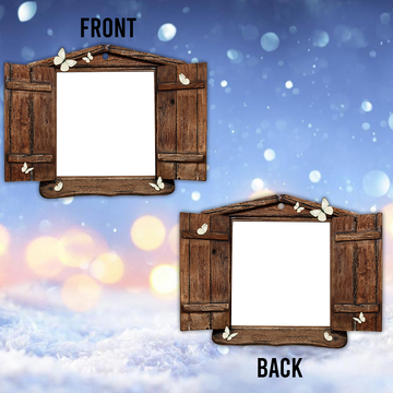 litzzy Personalized Christmas Couple Ornament - Custom Ornament Love Gift - God Knew My Heart -Litzzy Design Ornament   