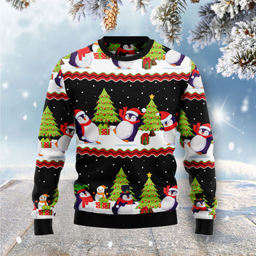 litzzy Lovely Penguin G5113 Ugly Christmas Sweater -  Best Gift For Christmas, Noel Malalan - Christmas Signature sweater   