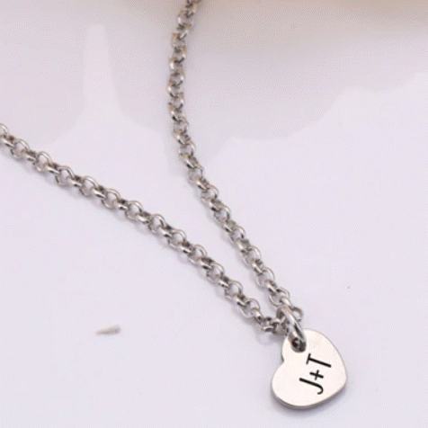 litzzy Anywhere With You Heart Necklace and Keychain Gift Set - Gift Idea For Your Boyfriend/ Husband/ Future Husband/ Fiance on his Birthday, Valentine's, Anniversary, Christmas, Thanksgiving, Graduation Jewelry   