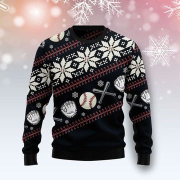 litzzy Baseball Christmas T810 Ugly Christmas Sweater -  Best Gift For Christmas, Noel Malalan - Christmas Signature sweater   